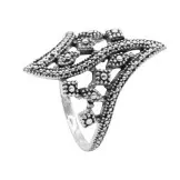 Anillo de Plata envejecida