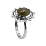 Anillo de Plata Rústico 