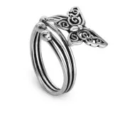 Anillo de Plata Mariposa