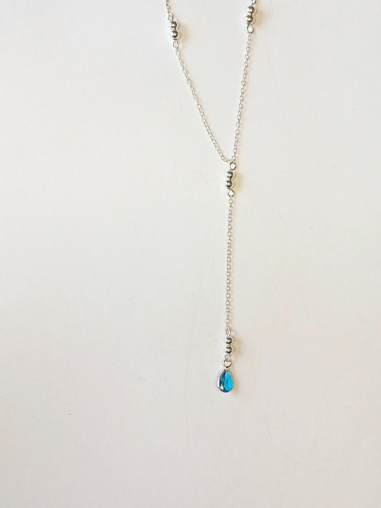 Collar Esferas  Gota