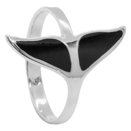 [N000009] Anillo de Plata Cola de ballena