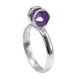 [N000024] Anillo de Plata Amatista