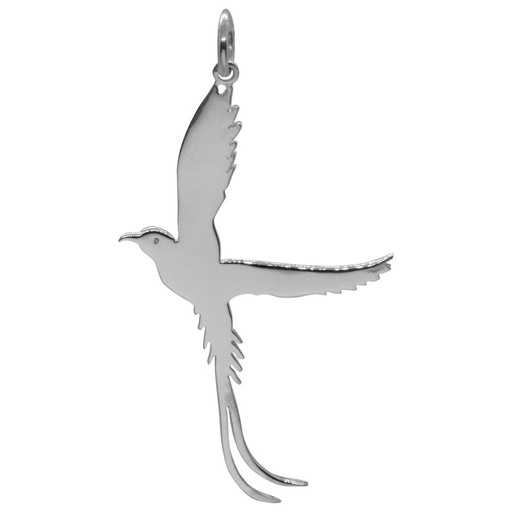 [N000048] Colgante de Pájaro Colilarga 45 mm