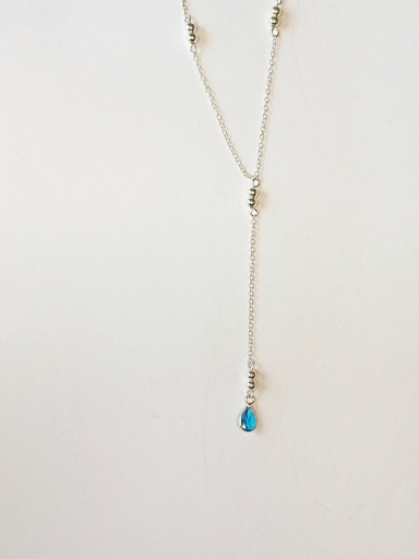 [N000086] Collar Esferas  Gota